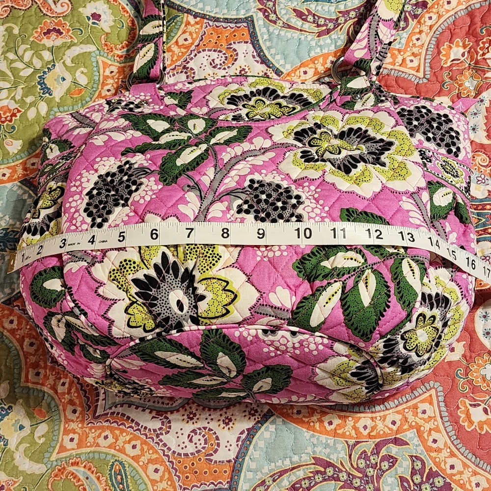 Vera Bradley Glenna Priscilla Pink Bag Gem